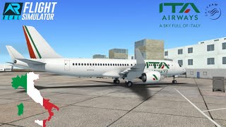 Real Flight Simulator - ITA A320-300 | Venice (VCE) - Rome (FCO)