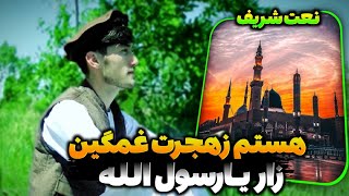 نعت زیبا ودلنشین در وصف رسول الله ص 👳‍♂️/شاعر گلروزخان مظلومیار / آواز حافظ حمیدی تخاری