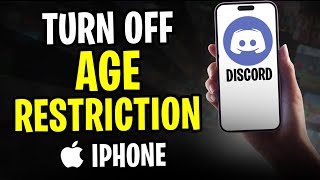 How to Turn Off Age Restriction on Discord on iPhone (2024) | Change Age Restriction on iOS