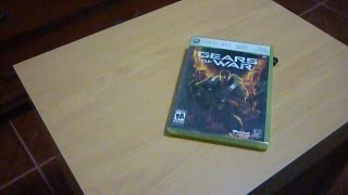 Gears of War Xbox 360 Unboxing (Desempaquetado) 2006 - 2013 Español