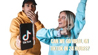 We tried going Viral on TikTok in 24 hours! (Such a rollercoaster)