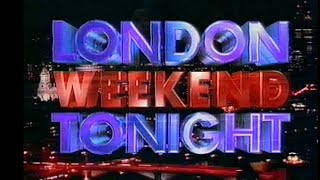 London Weekend Tonight with Anna Maria Ashe and Angus Scott | LWT | 1997