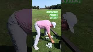 How do you practice better? #golf #golftips #golfswing #pga #simplegolftips #golfgenius