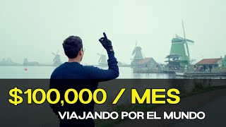 Un día en mi vida viajando por el mundo y ganando $100k al mes