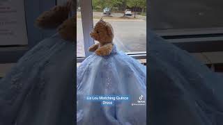 Matching Quince Dress Teddy!#quinceanera #quinceañeras #quince