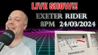 Exeter Rider LIVE 8pm!!  Open Mic Night!! : )