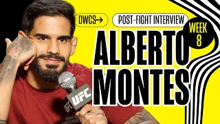 Albert Montes full DWCS Week 8 post-fight interview