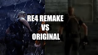 Resident Evil 4 REMAKE - 2nd Trailer Visual Analysis with Side-by-Side Comparison