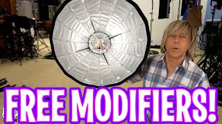 Softbox and Umbrella Modifiers Giveaway, Cheetah, Godox, Promaster etc