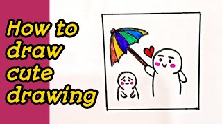 How to draw easy drawing | easy drawing idea | sketching with fun |