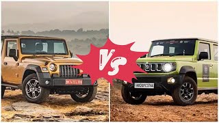 Mahindra Thar Vs Maruti Jimny sales in January 2024