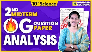 10th Science 2nd Mid Term Question Paper Analysis | Important Questions #10thscience #nevergiveup