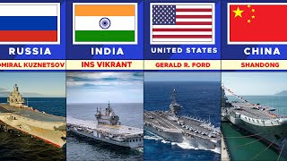 Aircraft Carrier From Different Countries