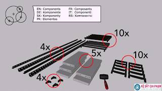 Cấu tạo Hướng dẫn lắp đặt Kệ để hàng - kệ đa năng - kệ kho hàng