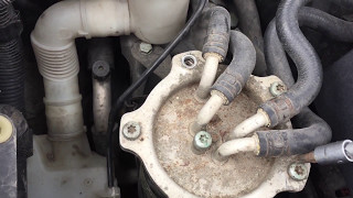 How to Change fuel filter on 2.0TDI AZV/BKD