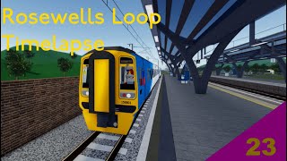 Day 23 | Rosewells Loop Timelapse | Whitecoast City Railway