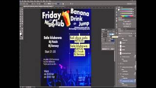 Making off Revolution Club Poster - Photoshop CS6 Speed Show