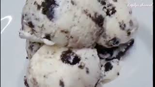 COOKIES & CREAM ICE CREAM | HOMEMADE | HOW TO MAKE ICE CREAM