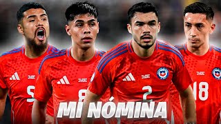 NÓMINA SELECCIÓN CHILENA ELIMINATORIAS 2024