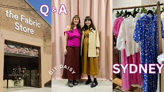 The Fabric Store Event | Sewing Journey Q&A