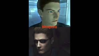 Chris Redfield vs Albert Wesker #residentevil #albertwesker #battle #re0 #recodeveronica