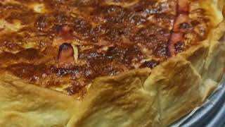 quiche lorranie (receta e ingredientes en la descripcion)