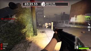 Left 4 Dead 2 - Survival - Port Passing solo 10min