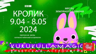 Кролики. Прогноз с 9.04 по 8.05 месяц земляного дракона согласно тибетской астрологии.