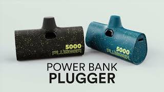 Powerbank Plugger | Caricabatterie senza cavi con funzione stand