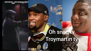 KEVIN DURANT GETS ROASTED BY COMEDIAN RYAN DAVIS