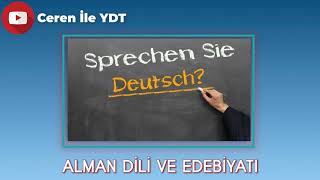 ALMAN DİLİ VE EDEBİYATI / ALMANCA ÖĞRT. OKUMAK?? İŞ İMKANLARI OLDUKÇA İYİ!! #YKSTERCİH #YDT2021