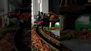 Breakdown crane train #modelrailways #railway #train #steamtrain