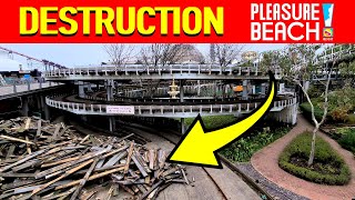 Grand Prix DESTRUCTION Begins - Blackpool Pleasure Beach