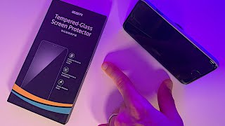 ESR Tempered Glass Screen Protector Review & Set Up 2021