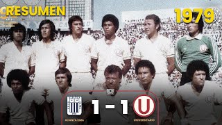 Alianza Lima 1-1 Universitario | Año 1979 | Resumen | Goles en Acción ⚽🎞