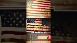 ✨Evolution of the American Flag🌏#ai #historicalflags #shorts