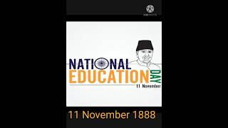 Kyu manaya jata hai National Education Day ? | Maulana Abul Kalam Azad | #shorts | #yt