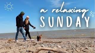 Relaxing Sunday vlog 💞 Iced coffee, walking our puppy + lots of laughs 📍Rondeau Provincial Park 2023