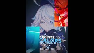 Sparkle vs Focalors + Furina (INTELLIGENCE BATTLE) #shorts #honkaistarrail #genshinimpact