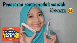 REVIEW WARDAH COLORFIT LIP PAINT WORLD EDOTION & CRYSTAL SECRET ESSENSE | Shopee Mantul Sale