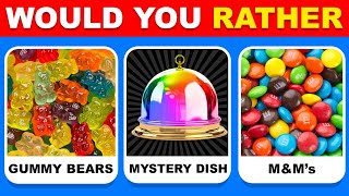 Would You Rather...? MYSTERY Dish Sweets Edition 🍫🍨