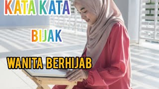 Kata kata wanita berhijab