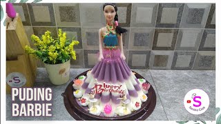 PUDING BARBIE ULANG TAHUN | MUDAH DIBUAT