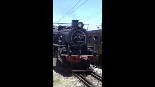 Steam - Jenny Detached in Simon's Town - 26 Jan 2014