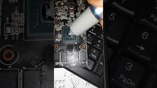 Graphics Card GPU Thermal Paste Patterns | how GPU overheating Fix #shorts #repair #graphics