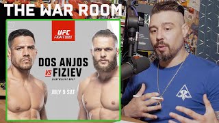 Weighing up the stats for RDA vs Fiziev this weekend | The War Room with Dan Hardy | Full Reptile