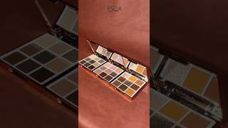 Swatch Warna Terbaru Esqa Eyeshadow Cool Tone #makeup #eyemakeup #cosmetics #esqa