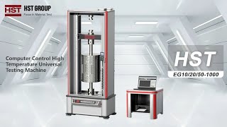 How to use HST-EG10/20/50-1000 1000℃ Computer control High Temperature testing machine(300~1000℃ )?