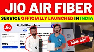 Jio AirFiber Installation 30 Mbps 599 Plan Set-Top Box, Speed Test [ FULL DETAILS]