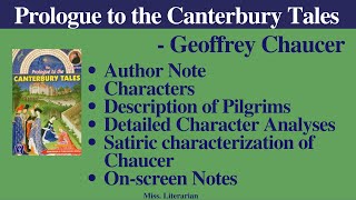 The Prologue to the Canterbury Tales by Geoffrey Chaucer #canterburytales #prologue #geoffreychaucer